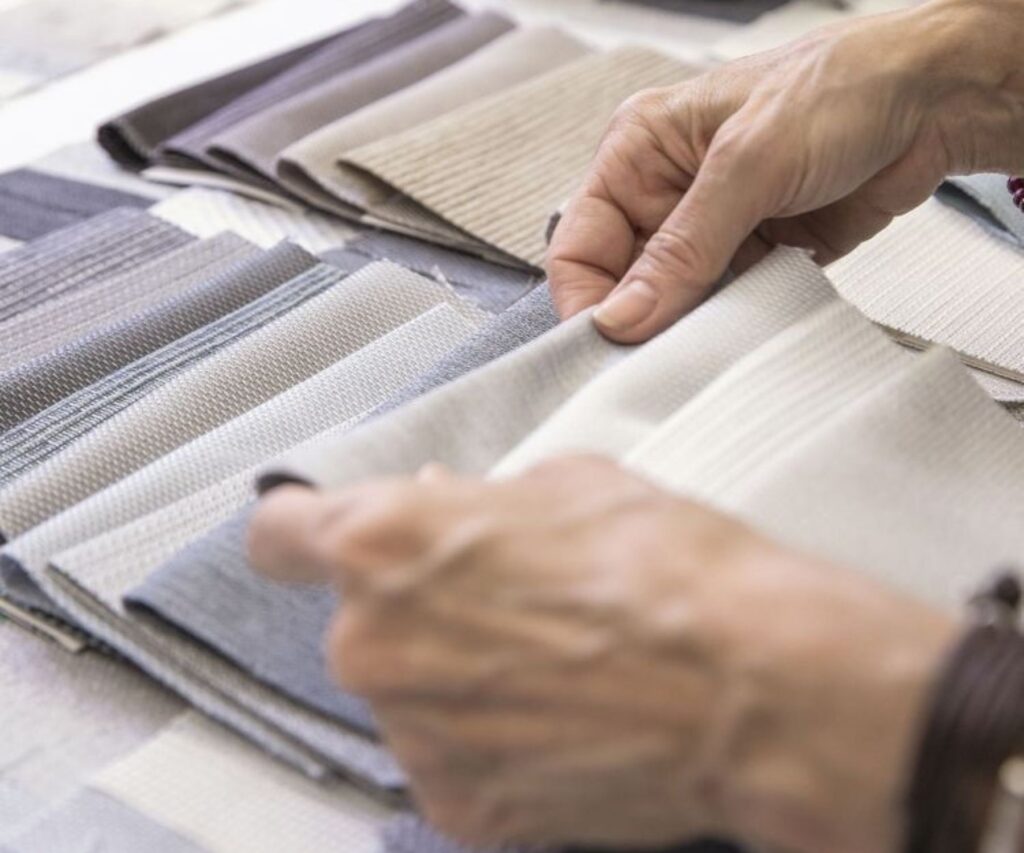 Sourcing or Production of Fabrics Image